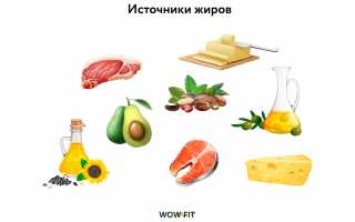 Жиры в нашем рационе
