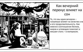 Вечерние привычки и их влияние на качество сна